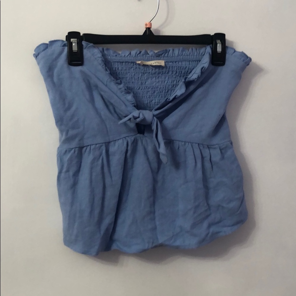 Baby Blue Tube Top